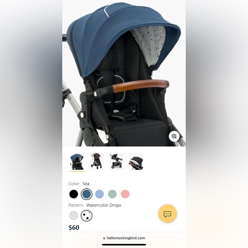 Mockingbird Stroller Canopy ONLY